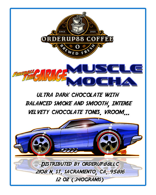 Fireball Tim Garage Coffee Muscle Mocha